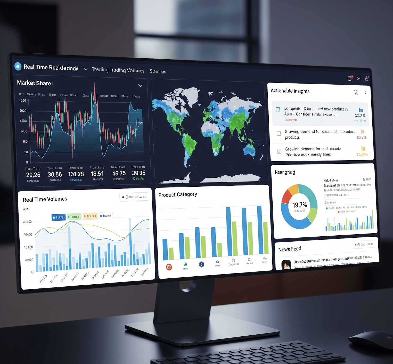 Market Trend Analysis Dashboard